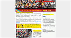 Desktop Screenshot of kartodromovalga.com